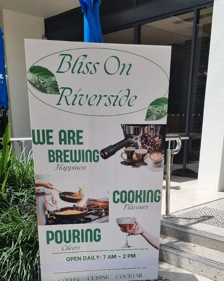 Riverside dining moments at Bliss